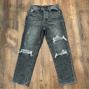 BDG Black Distressed Jeans